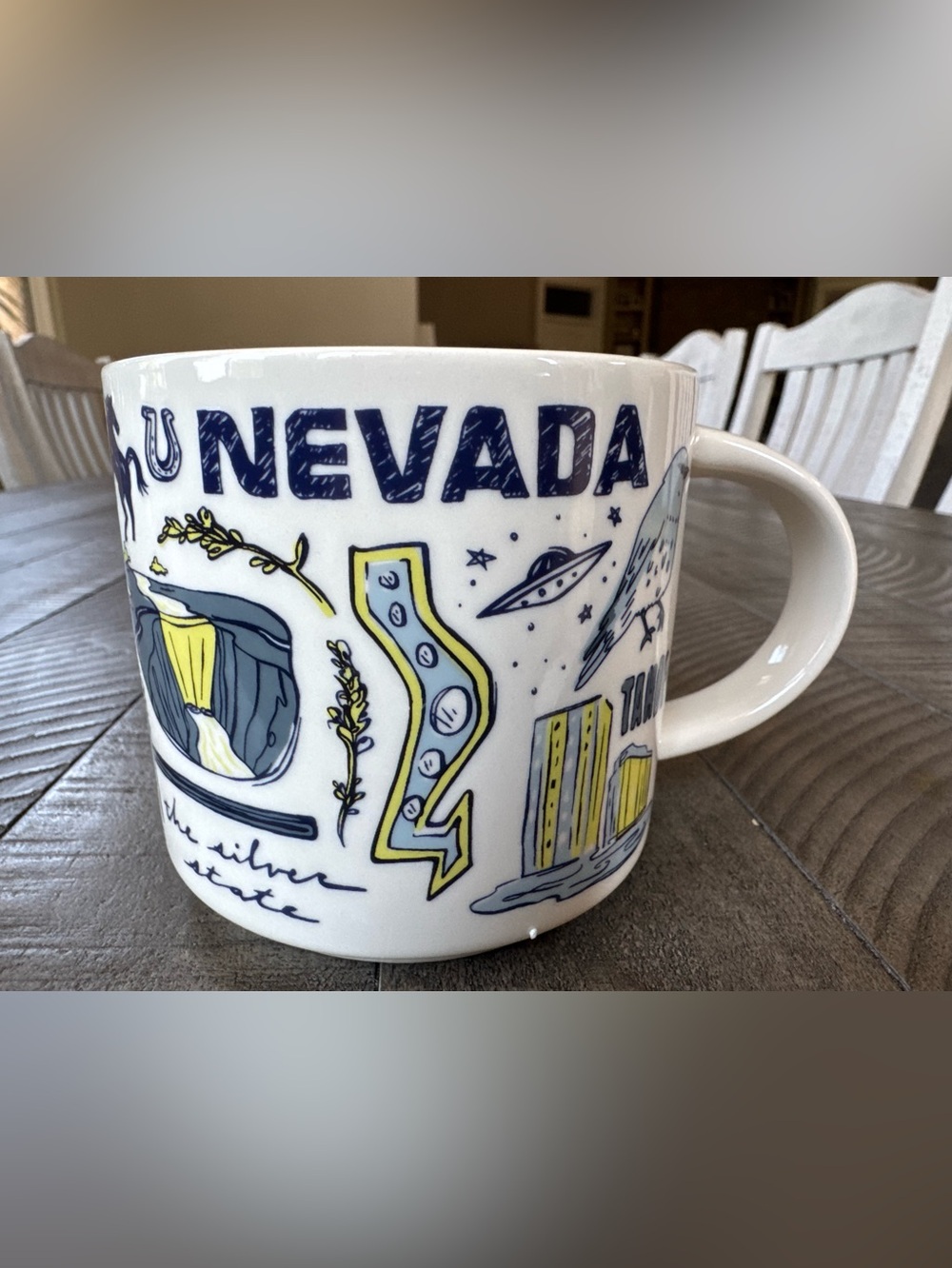 Starbucks Nevada Been There Series Across the Globe Collection Coffee Mug 14 Oz